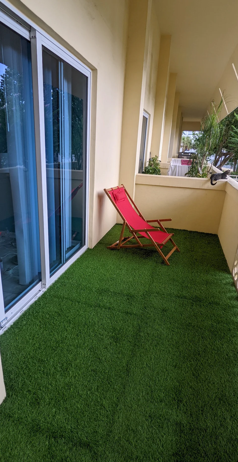 Balcony Turf Installation